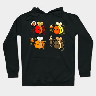 Full Set of Fall Treats Bees Hoodie